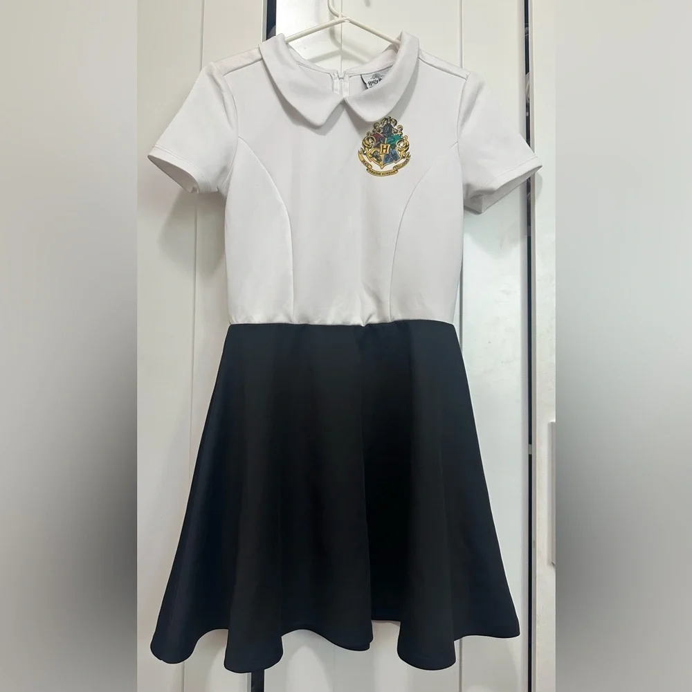 Harry Potter White and Black Dress size M